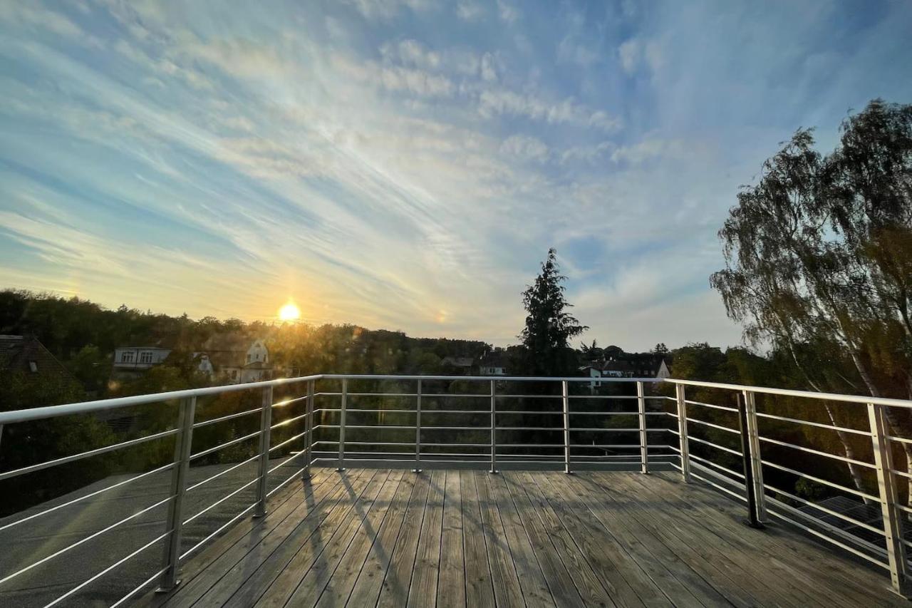 Weitblick-Loft Mit Terrasse Lägenhet Rostock Exteriör bild