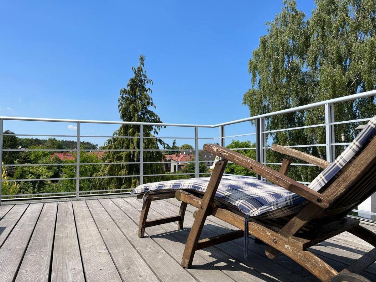 Weitblick-Loft Mit Terrasse Lägenhet Rostock Exteriör bild